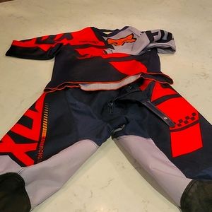 Fox racing suit